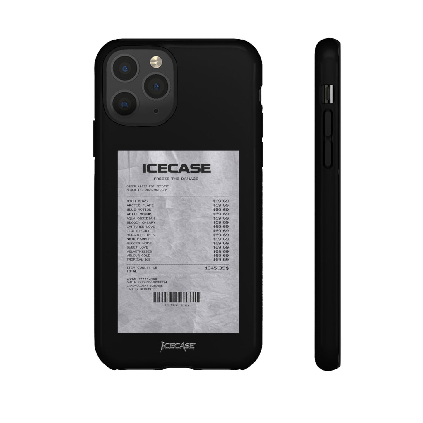ICE INVOICE